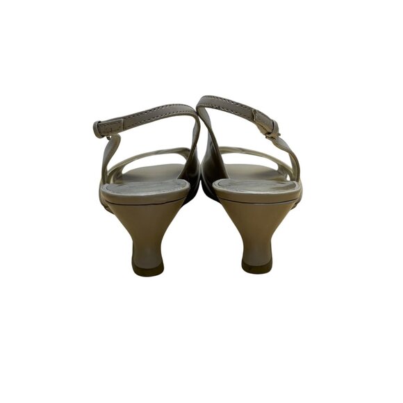 Etienne Aigner Women’s Beige Slingback Wedge Sandals Size 8.5 - Picture 7 of 11